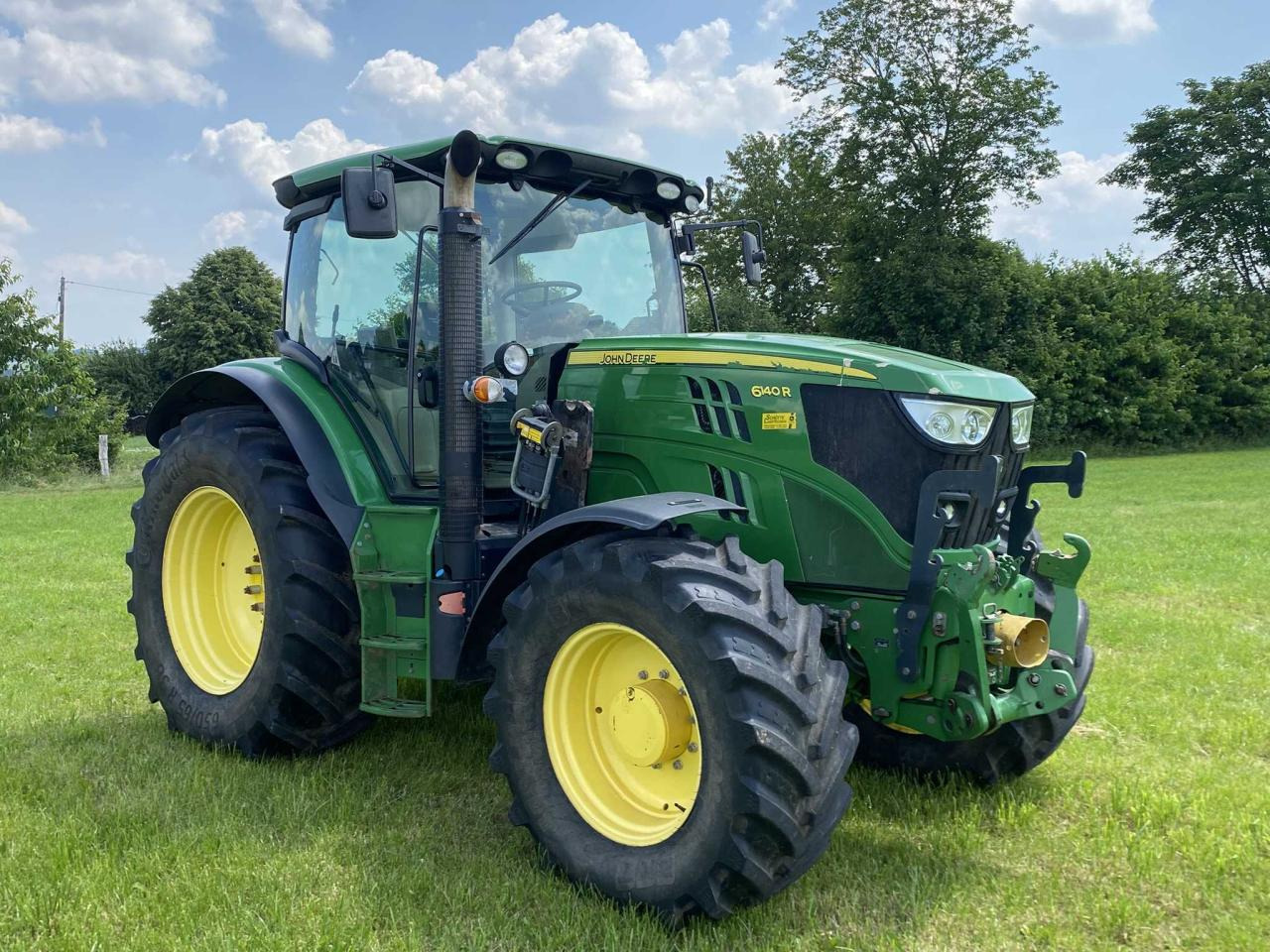 John Deere 6140 R - 장궤형 트랙터 : 사진 3 John Deere 6140 R - 장궤형 트랙터 : 사진 3