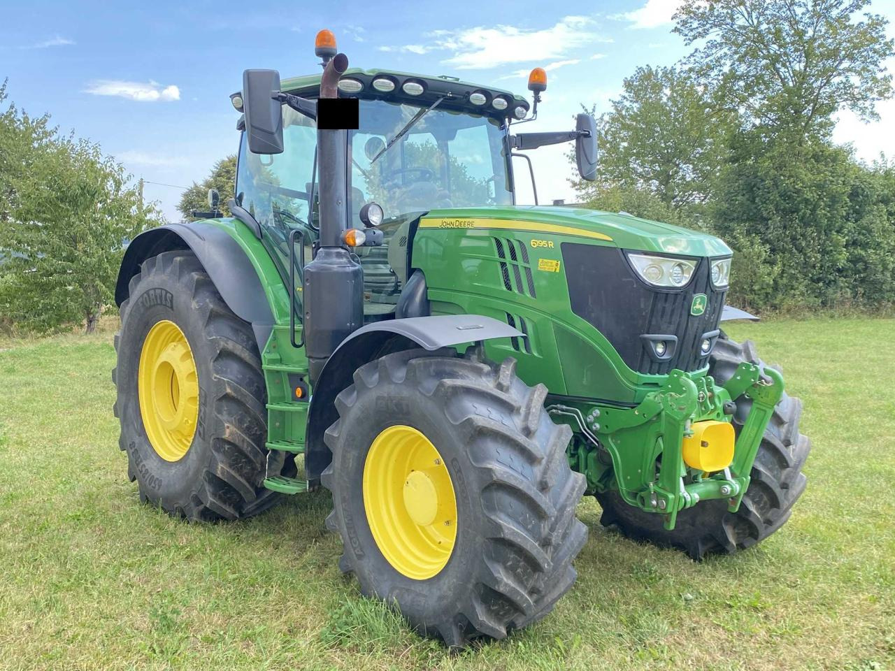 John Deere 6195 R Vollausrüstun - 장궤형 트랙터 : 사진 2 John Deere 6195 R Vollausrüstun - 장궤형 트랙터 : 사진 2