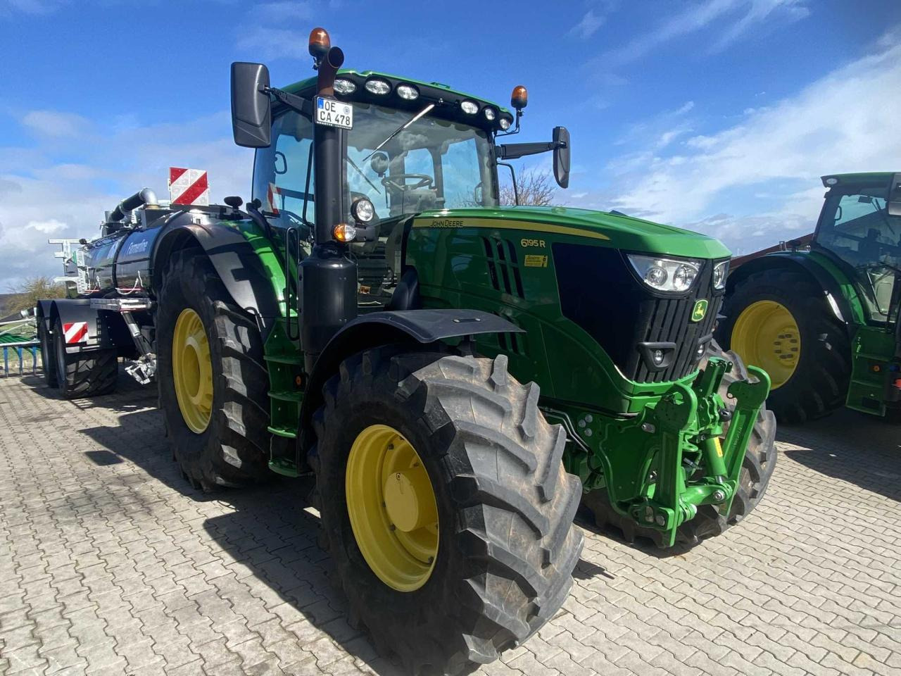John Deere 6195R - 장궤형 트랙터 : 사진 4 John Deere 6195R - 장궤형 트랙터 : 사진 4