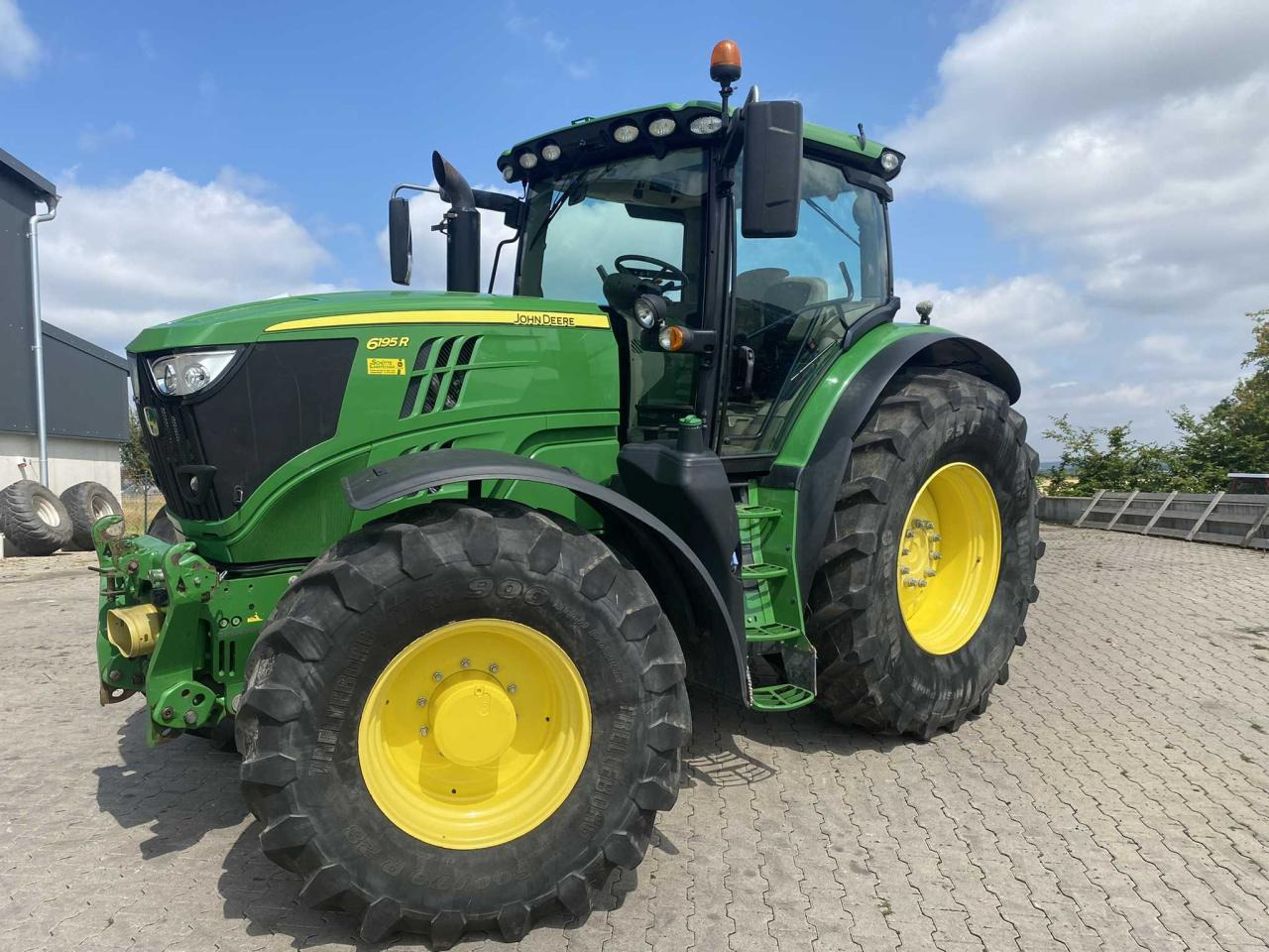 John Deere 6195R - 장궤형 트랙터 : 사진 5 John Deere 6195R - 장궤형 트랙터 : 사진 5