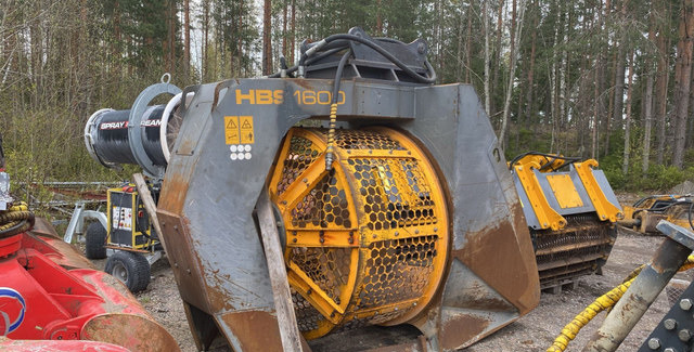 Hartl HBS1600 - 분류 버킷 건설기계 용 : 사진 1 Hartl HBS1600 - 분류 버킷 건설기계 용 : 사진 1