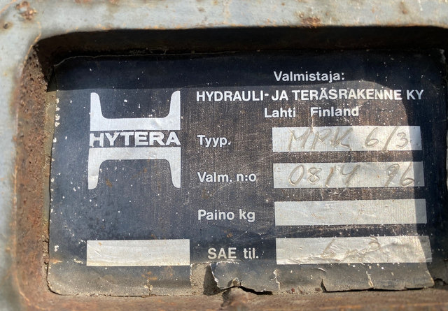 로더 버킷 HyteraSeulakauha MPK 6/3 : 사진 6 로더 버킷 HyteraSeulakauha MPK 6/3 : 사진 6