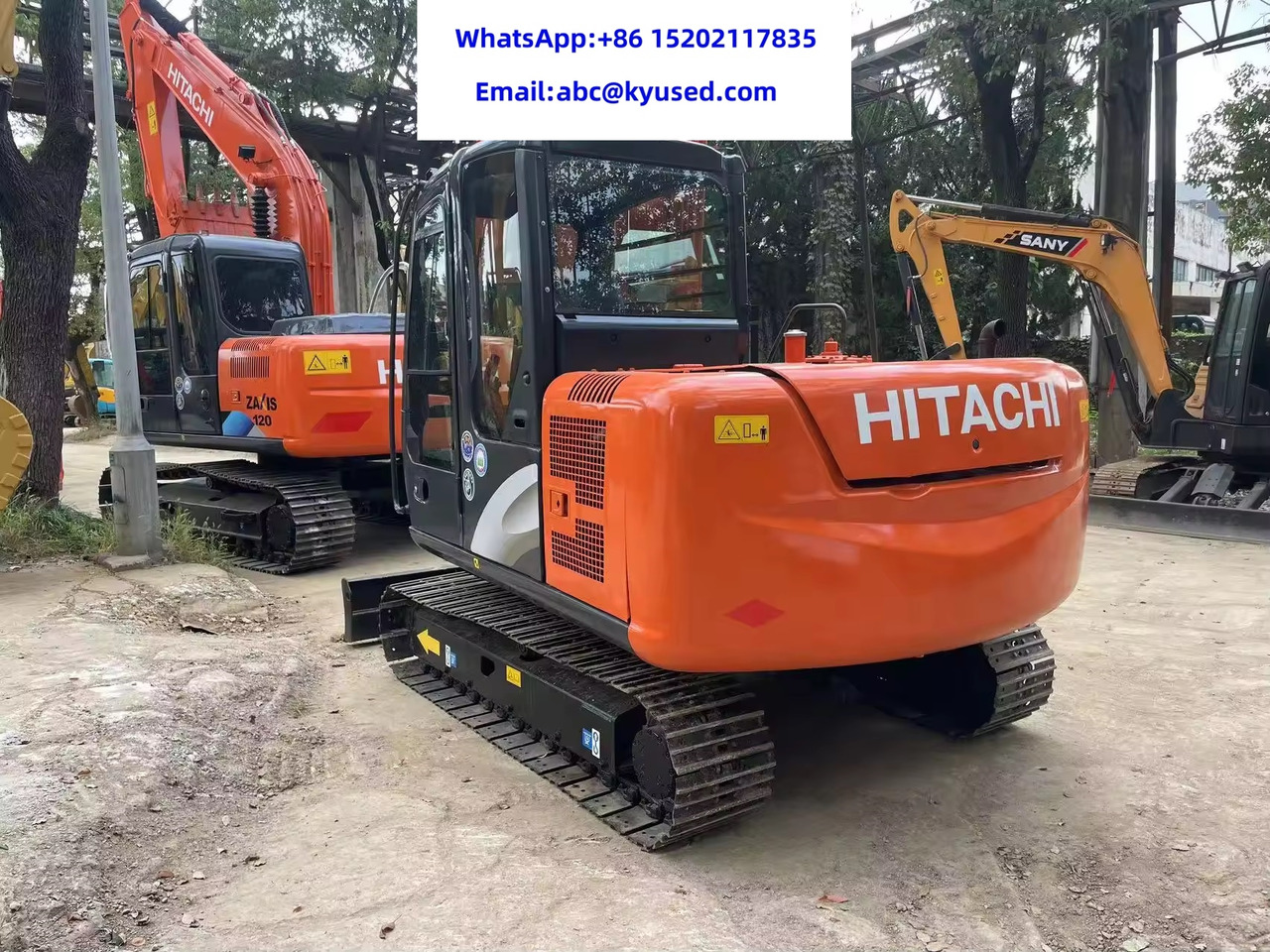HITACHI ZX60 - 굴착기 : 사진 4 HITACHI ZX60 - 굴착기 : 사진 4