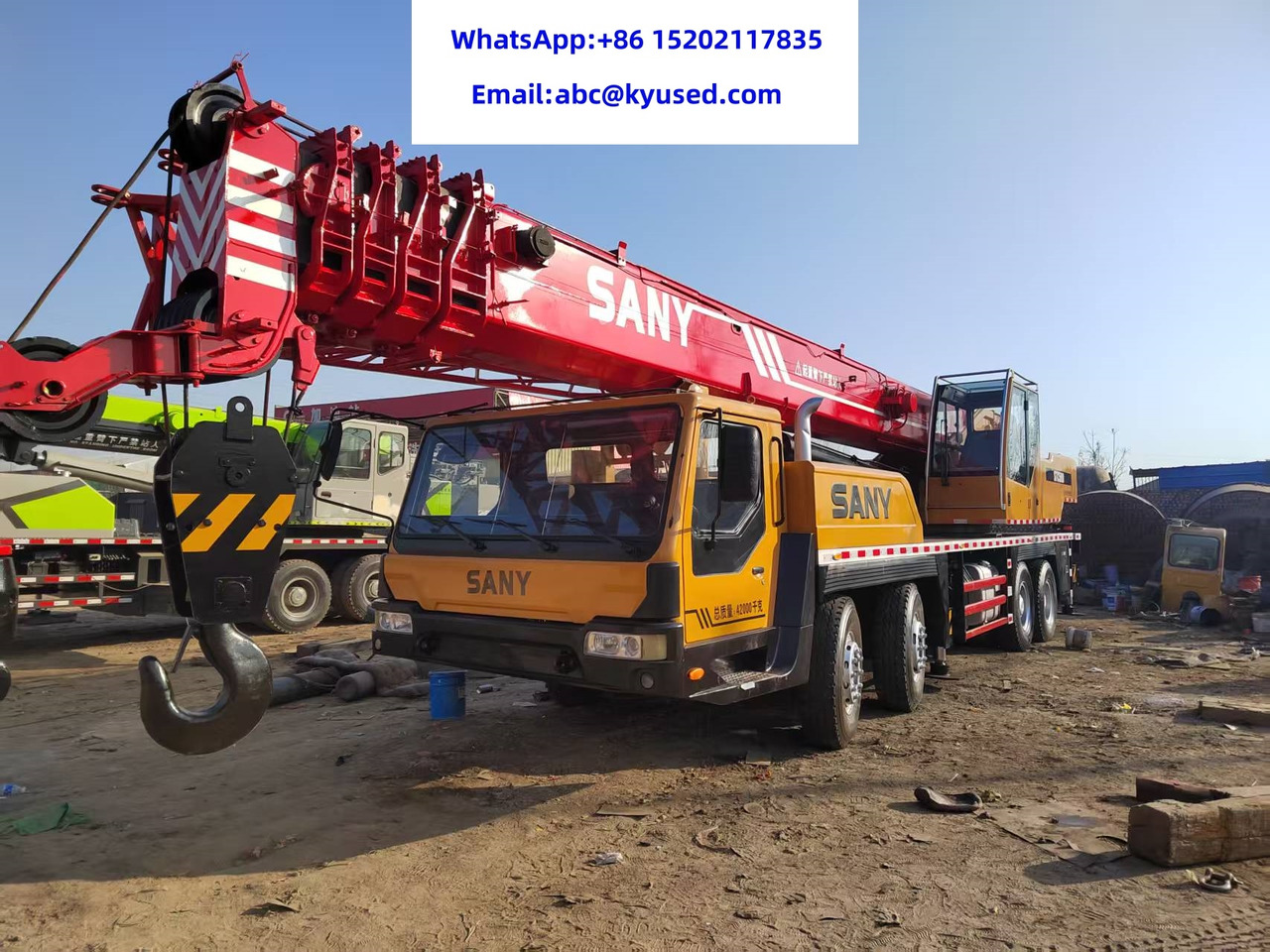 SANY STC500 STC750 STC800 STC250 25T 50T 75T 80TON CRANE - 모바일 크레인 : 사진 2 SANY STC500 STC750 STC800 STC250 25T 50T 75T 80TON CRANE - 모바일 크레인 : 사진 2