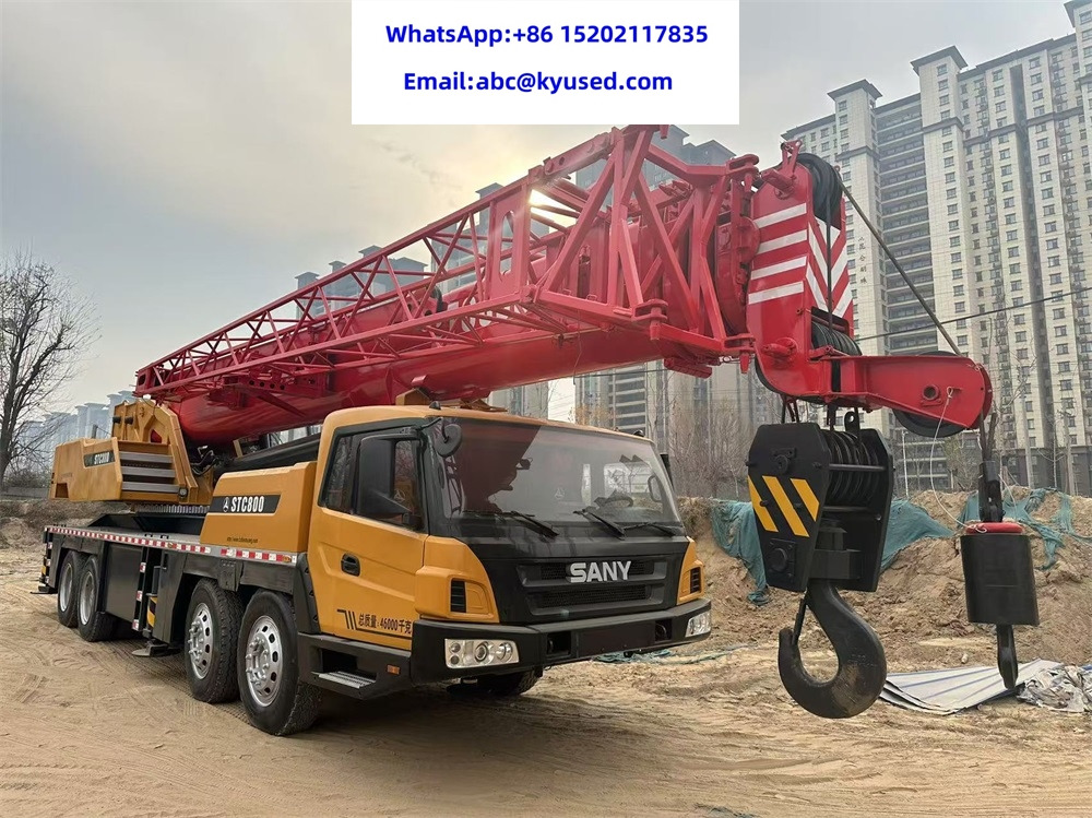 SANY STC750 STC800 STC500 STC250 25ton 50ton 75ton 80ton - 모바일 크레인 : 사진 2 SANY STC750 STC800 STC500 STC250 25ton 50ton 75ton 80ton - 모바일 크레인 : 사진 2
