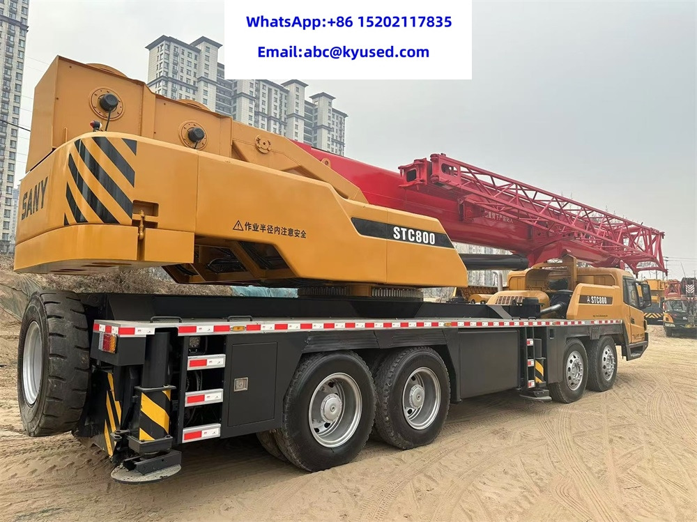 SANY STC750 STC800 STC500 STC250 25ton 50ton 75ton 80ton - 모바일 크레인 : 사진 4 SANY STC750 STC800 STC500 STC250 25ton 50ton 75ton 80ton - 모바일 크레인 : 사진 4