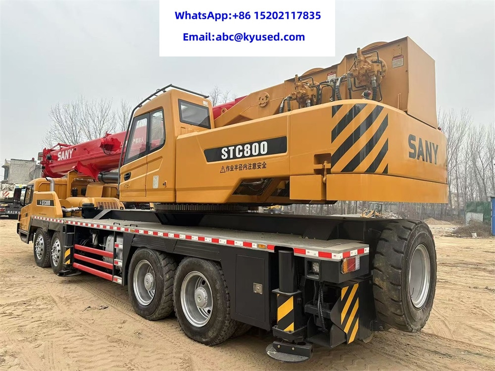 SANY STC750 STC800 STC500 STC250 25ton 50ton 75ton 80ton - 모바일 크레인 : 사진 3 SANY STC750 STC800 STC500 STC250 25ton 50ton 75ton 80ton - 모바일 크레인 : 사진 3