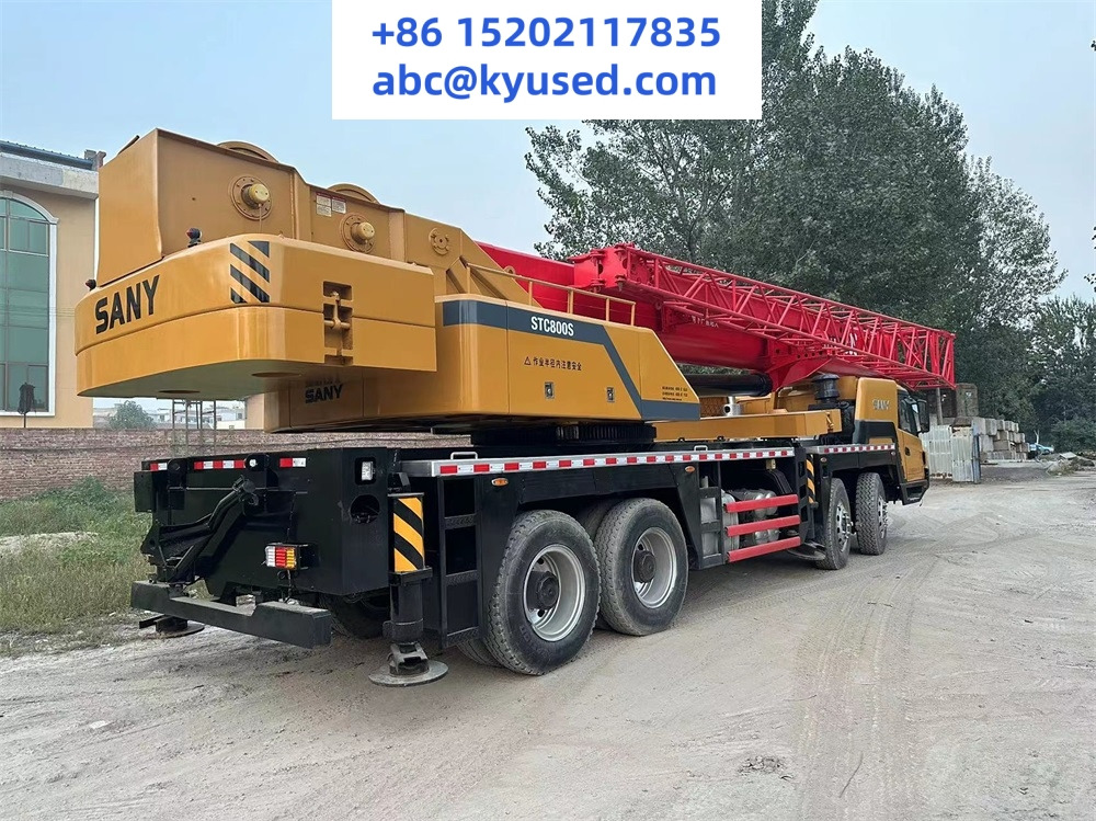 SANY STC800 STC750 STC750S - 모바일 크레인 : 사진 5 SANY STC800 STC750 STC750S - 모바일 크레인 : 사진 5