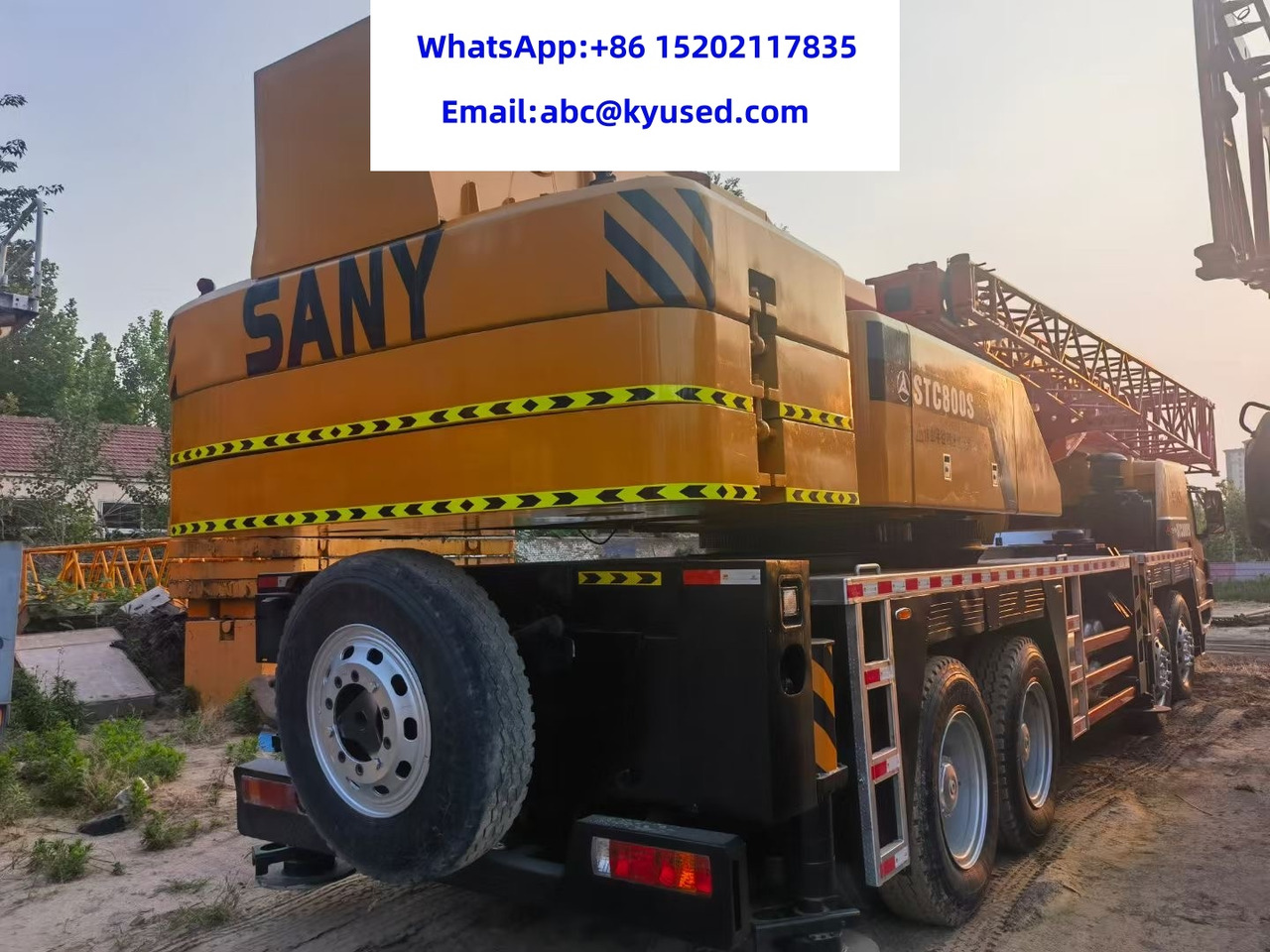 SANY STC800 STC750S STC500S STC1000 STC1600 STC1800 80 TON TRUCK CRANE - 모바일 크레인 : 사진 4 SANY STC800 STC750S STC500S STC1000 STC1600 STC1800 80 TON TRUCK CRANE - 모바일 크레인 : 사진 4