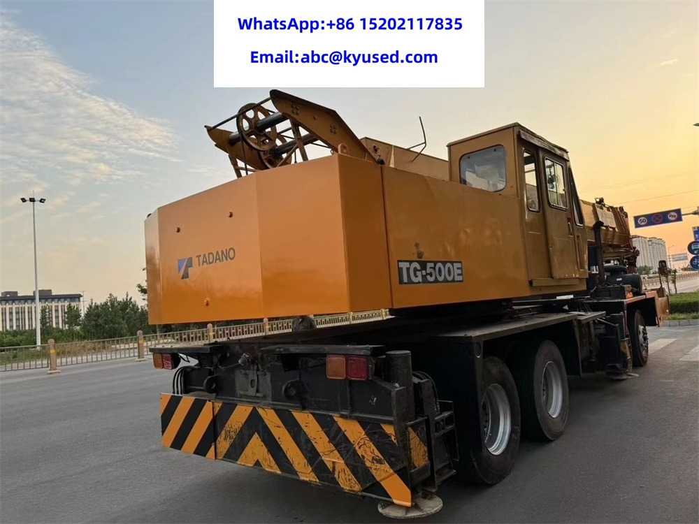 모바일 크레인 TADANO TG500E TG700E TG1000 TL250E TL300E 25TON 30TON 50TON 70T 100TON : 사진 7