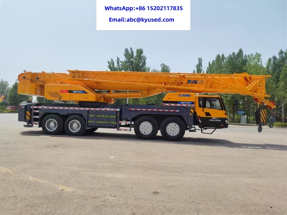 XCMG XCT80 - 모바일 크레인 : 사진 4 XCMG XCT80 - 모바일 크레인 : 사진 4