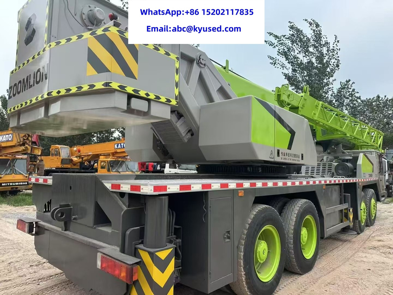 ZOOMLION QY70V ZTC700V QY80V ZTC800V 70TON 80TON CRANE - 모바일 크레인 : 사진 2 ZOOMLION QY70V ZTC700V QY80V ZTC800V 70TON 80TON CRANE - 모바일 크레인 : 사진 2
