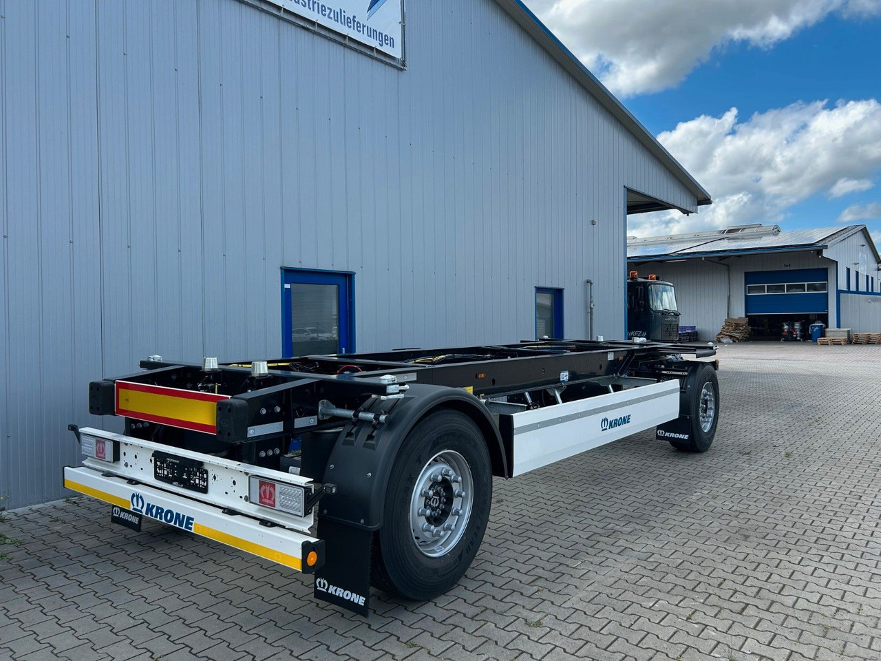 Krone AZW 18 eL3B9 22,5" BDF Box Carrier Neufahrzeug - 컨테이너 운반 장치/ 스와프 보디 트레일러 : 사진 3 Krone AZW 18 eL3B9 22,5" BDF Box Carrier Neufahrzeug - 컨테이너 운반 장치/ 스와프 보디 트레일러 : 사진 3