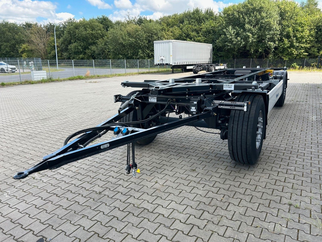 Krone AZW 18 eL3B9 22,5" BDF Box Carrier Neufahrzeug - 컨테이너 운반 장치/ 스와프 보디 트레일러 : 사진 5 Krone AZW 18 eL3B9 22,5" BDF Box Carrier Neufahrzeug - 컨테이너 운반 장치/ 스와프 보디 트레일러 : 사진 5