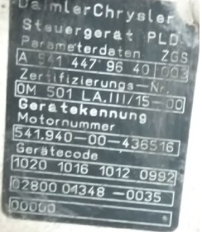 Mercedes-Benz OM 501 LA.III/15-00 Mercedes-Benz ACTROS - 엔진 트럭 용 : 사진 2 Mercedes-Benz OM 501 LA.III/15-00 Mercedes-Benz ACTROS - 엔진 트럭 용 : 사진 2