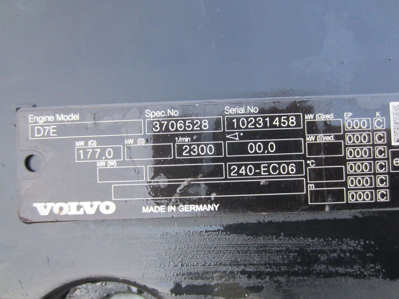 Volvo D7E 240 Volvo FL - 엔진 트럭 용 : 사진 4 Volvo D7E 240 Volvo FL - 엔진 트럭 용 : 사진 4