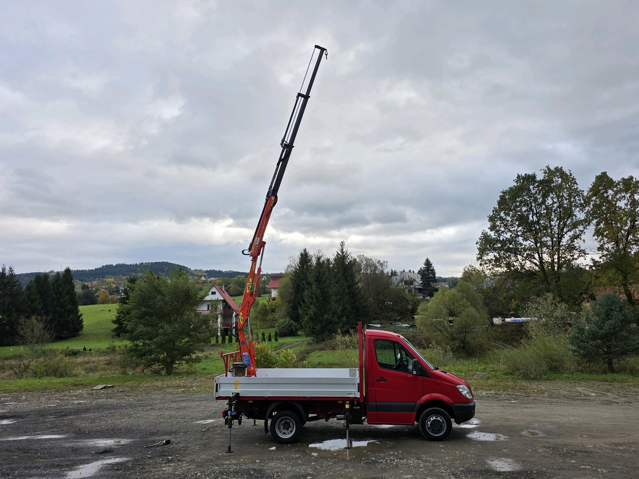 Mercedes-Benz Sprinter 418 CDI Skrzynia +HDS 10.5 M +Pilot  ! 87000km ! - 플랫베드 밴 : 사진 5 Mercedes-Benz Sprinter 418 CDI Skrzynia +HDS 10.5 M +Pilot  ! 87000km ! - 플랫베드 밴 : 사진 5