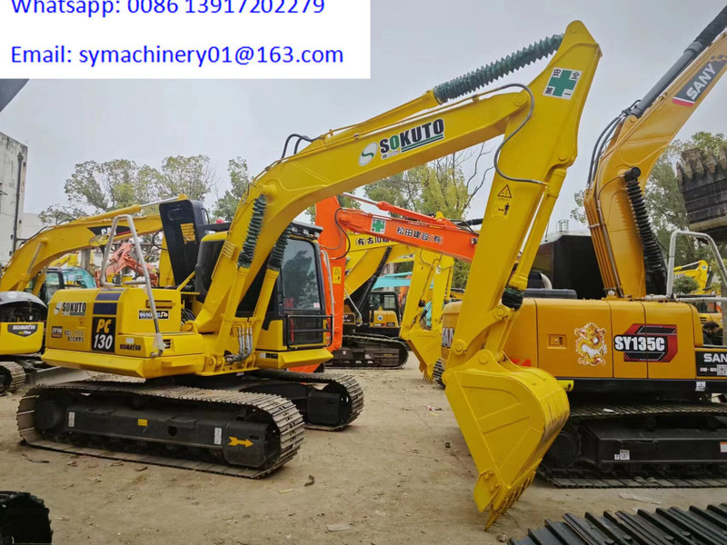 Komatsu PC130 - 크롤러 굴삭기 : 사진 1 Komatsu PC130 - 크롤러 굴삭기 : 사진 1