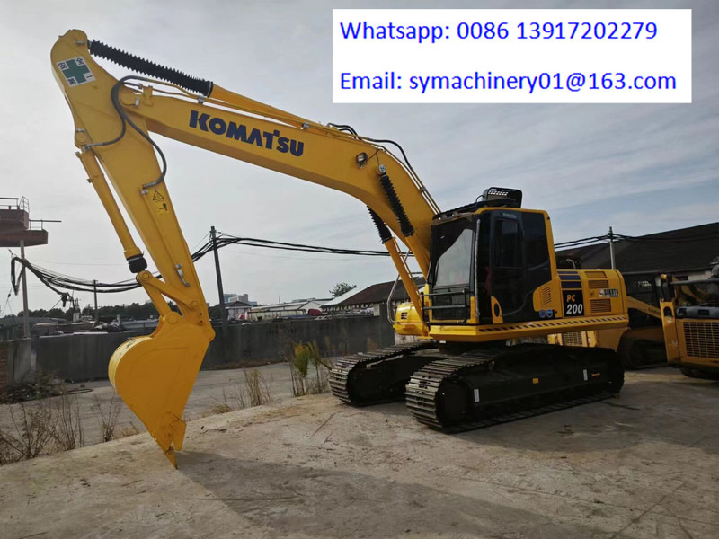 Komatsu PC200-8N1 - 크롤러 굴삭기 : 사진 4 Komatsu PC200-8N1 - 크롤러 굴삭기 : 사진 4