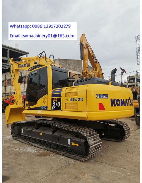 Komatsu PC210LC-8 - 크롤러 굴삭기 : 사진 2 Komatsu PC210LC-8 - 크롤러 굴삭기 : 사진 2