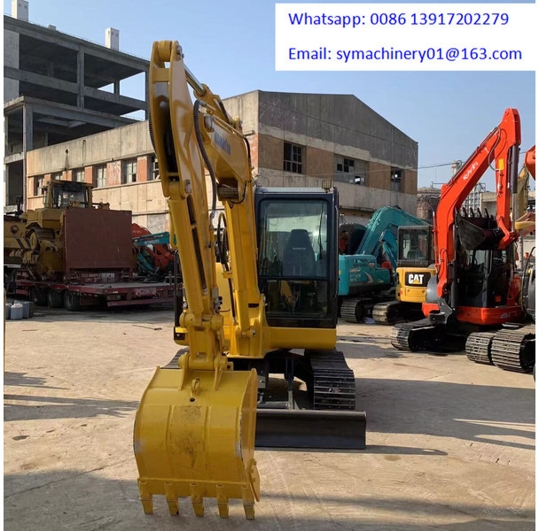 Komatsu PC56-7 - 미니 굴삭기 : 사진 5 Komatsu PC56-7 - 미니 굴삭기 : 사진 5
