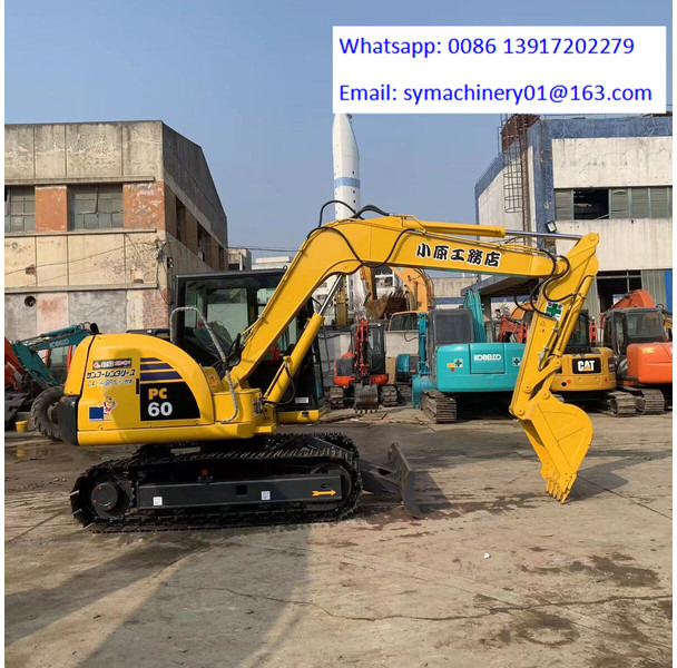 Komatsu PC60-8 - 미니 굴삭기 : 사진 4 Komatsu PC60-8 - 미니 굴삭기 : 사진 4