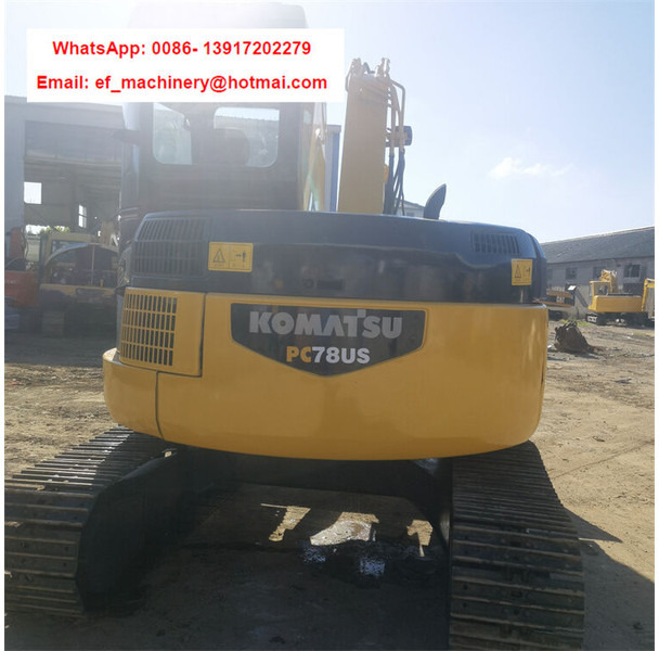Komatsu PC78 - 미니 굴삭기 : 사진 5 Komatsu PC78 - 미니 굴삭기 : 사진 5