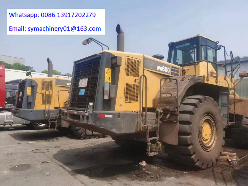 Komatsu WA600-6 - 휠 로더 : 사진 1 Komatsu WA600-6 - 휠 로더 : 사진 1