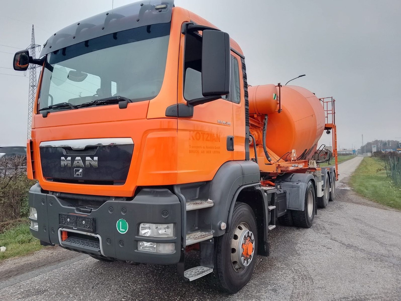 MAN TGS 440 - 콘크리트 믹서 트럭 : 사진 1 MAN TGS 440 - 콘크리트 믹서 트럭 : 사진 1