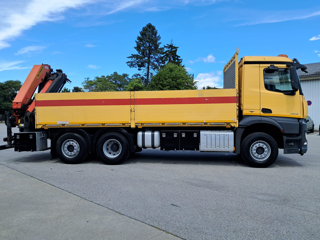 MERCEDES-BENZ Arocs 2545 | Palfinger PK 22002 | Klima | Retarder | Euro 6 - 드롭사이드/ 플랫베드 트럭, 크레인 트럭 : 사진 5 MERCEDES-BENZ Arocs 2545 | Palfinger PK 22002 | Klima | Retarder | Euro 6 - 드롭사이드/ 플랫베드 트럭, 크레인 트럭 : 사진 5