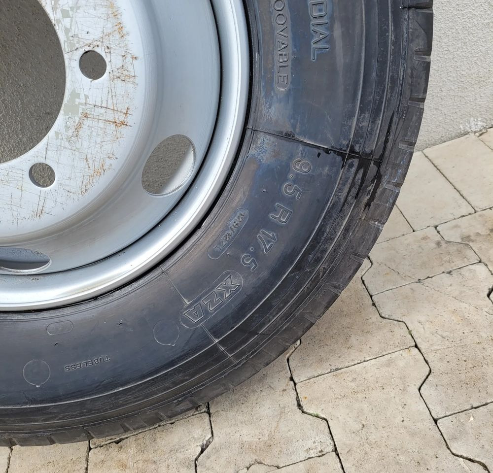 KOŁO 9.5 R 17.5 XZA MICHELIN - 휠 및 타이어 트럭 용 : 사진 3 KOŁO 9.5 R 17.5 XZA MICHELIN - 휠 및 타이어 트럭 용 : 사진 3