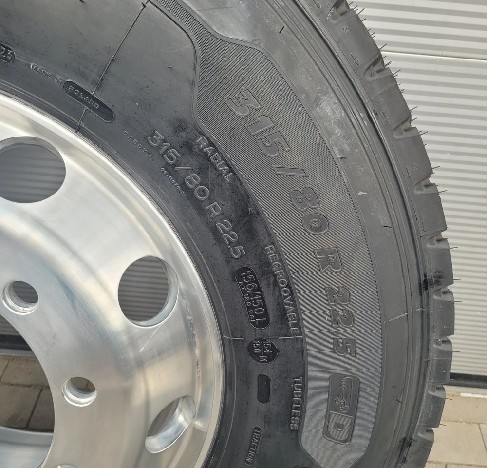 KOŁO NOWE ALCOA 9.00 MICHELIN X LINE 315/80R22.5 CHWALIM116 - 휠 및 타이어 트럭 용 : 사진 2 KOŁO NOWE ALCOA 9.00 MICHELIN X LINE 315/80R22.5 CHWALIM116 - 휠 및 타이어 트럭 용 : 사진 2