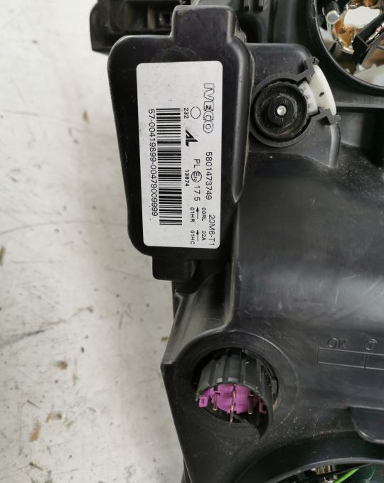 LAMPA IVECO IVECO DAILY ORYGINAŁ PRAWA - 전조등 밴 용 : 사진 5 LAMPA IVECO IVECO DAILY ORYGINAŁ PRAWA - 전조등 밴 용 : 사진 5