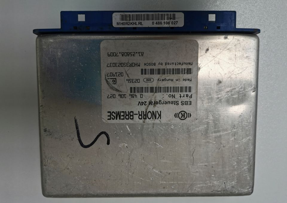 Moduł sterownik komputer EBS Man TGX 81.25808-7009 - ECU 트럭 용 : 사진 1 Moduł sterownik komputer EBS Man TGX 81.25808-7009 - ECU 트럭 용 : 사진 1