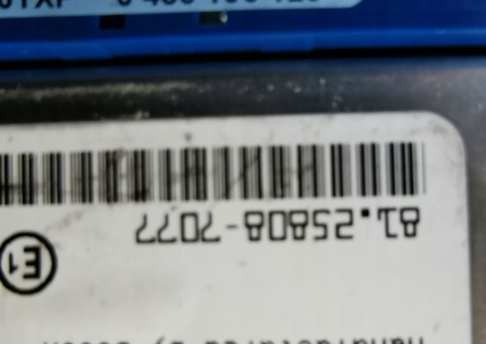 Moduł sterownik komputer EBS Man TGX 81.25808-7077 - ECU 트럭 용 : 사진 3 Moduł sterownik komputer EBS Man TGX 81.25808-7077 - ECU 트럭 용 : 사진 3