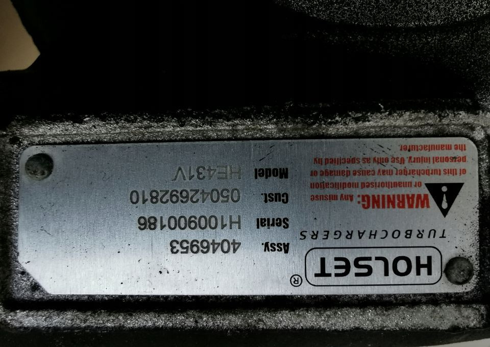 TURBINA IVECO STRALIS TRAKKER CURSOR 8 05042692810 - 터보 : 사진 2 TURBINA IVECO STRALIS TRAKKER CURSOR 8 05042692810 - 터보 : 사진 2