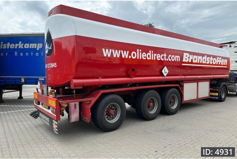 Burg BPO 16-28 / Fuel tanker / 47400L / 5 Comp / ADR, ADR - 유조 세미 트레일러 : 사진 3 Burg BPO 16-28 / Fuel tanker / 47400L / 5 Comp / ADR, ADR - 유조 세미 트레일러 : 사진 3