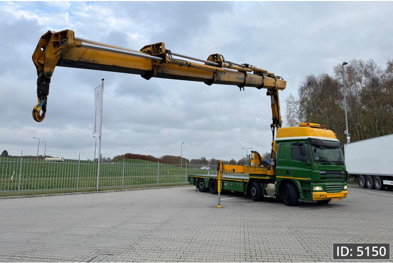 DAF CF 85.410 SC, Euro 5, 8x2 / Hiab 422 EP5 + Radio / 5x extendable - 크레인 트럭 : 사진 5 DAF CF 85.410 SC, Euro 5, 8x2 / Hiab 422 EP5 + Radio / 5x extendable - 크레인 트럭 : 사진 5