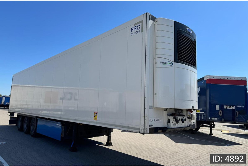 Krone SD / Carrier Vector 1550 / Palletbox / BPW Drum - 냉동 세미 트레일러 : 사진 4 Krone SD / Carrier Vector 1550 / Palletbox / BPW Drum - 냉동 세미 트레일러 : 사진 4