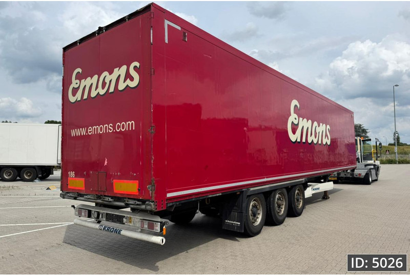 Krone SD / Disk brakes / Double stock - 밀폐형 박스 세미 트레일러 : 사진 3 Krone SD / Disk brakes / Double stock - 밀폐형 박스 세미 트레일러 : 사진 3