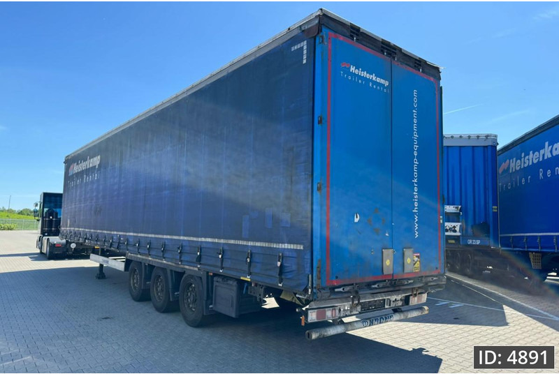 Krone SD Mega / BPW Disk - 커튼사이더 세미 트레일러 : 사진 2 Krone SD Mega / BPW Disk - 커튼사이더 세미 트레일러 : 사진 2