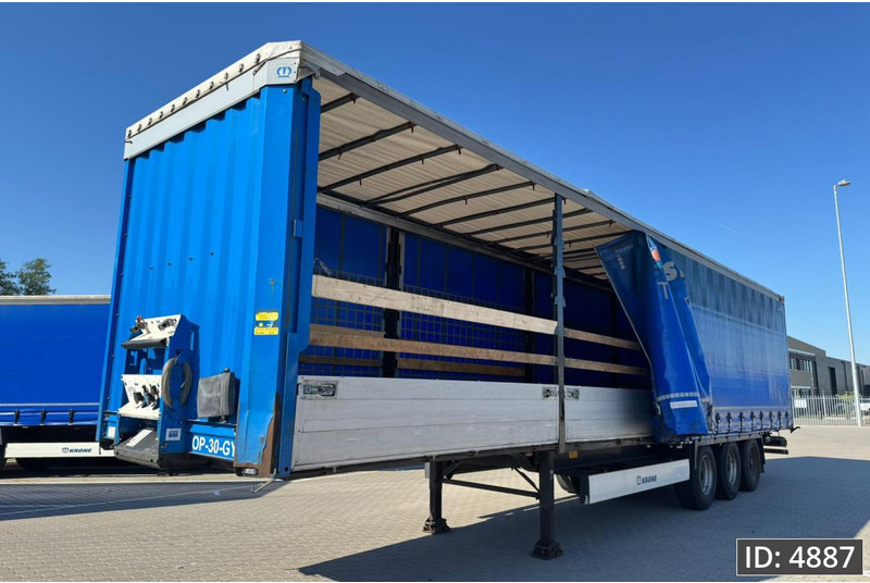 Krone SD / Sideboards / Drum brakes - 커튼사이더 세미 트레일러 : 사진 1 Krone SD / Sideboards / Drum brakes - 커튼사이더 세미 트레일러 : 사진 1