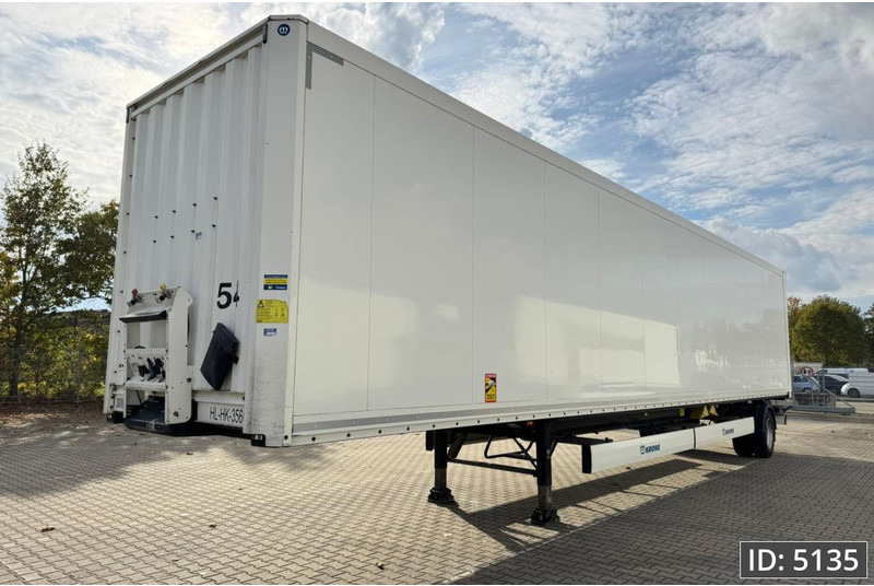 Krone SEK / Steering axle / More available - 밀폐형 박스 세미 트레일러 : 사진 1 Krone SEK / Steering axle / More available - 밀폐형 박스 세미 트레일러 : 사진 1