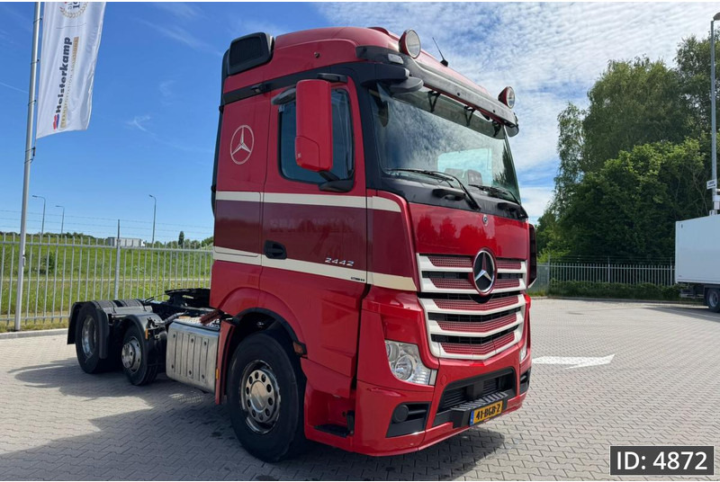 Mercedes-Benz Actros 2442 GigaSpace, Euro 6, / 6x2 / Standklima / TUV 8-6-2026 - 트랙터 유닛 : 사진 4 Mercedes-Benz Actros 2442 GigaSpace, Euro 6, / 6x2 / Standklima / TUV 8-6-2026 - 트랙터 유닛 : 사진 4