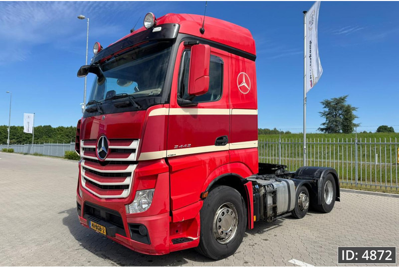 Mercedes-Benz Actros 2442 GigaSpace, Euro 6, / 6x2 / Standklima / TUV 8-6-2026 - 트랙터 유닛 : 사진 1 Mercedes-Benz Actros 2442 GigaSpace, Euro 6, / 6x2 / Standklima / TUV 8-6-2026 - 트랙터 유닛 : 사진 1