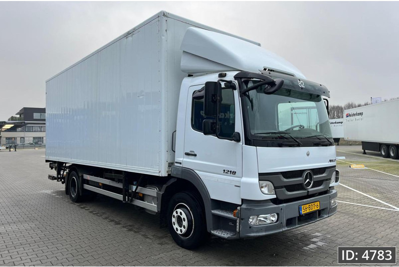 Mercedes-Benz Atego 1218 Day Cab, Euro 5, BDF / EPS automatic / standklima / DHOLLANDIA 2000KG - 컨테이너 운반 장치/ 스와프 보디 트럭 : 사진 4 Mercedes-Benz Atego 1218 Day Cab, Euro 5, BDF / EPS automatic / standklima / DHOLLANDIA 2000KG - 컨테이너 운반 장치/ 스와프 보디 트럭 : 사진 4