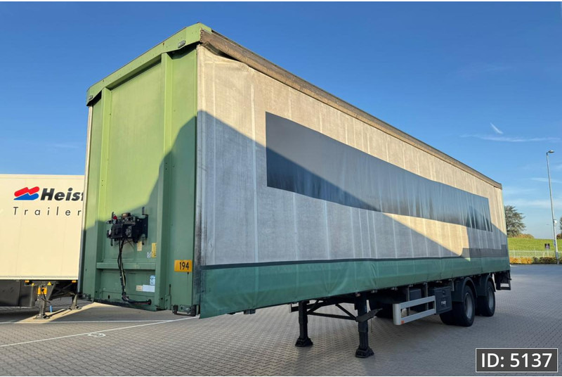 Pacton TBD.2 / DHOLLANDIA 2500kg / Steering axle - 커튼사이더 세미 트레일러 : 사진 1 Pacton TBD.2 / DHOLLANDIA 2500kg / Steering axle - 커튼사이더 세미 트레일러 : 사진 1