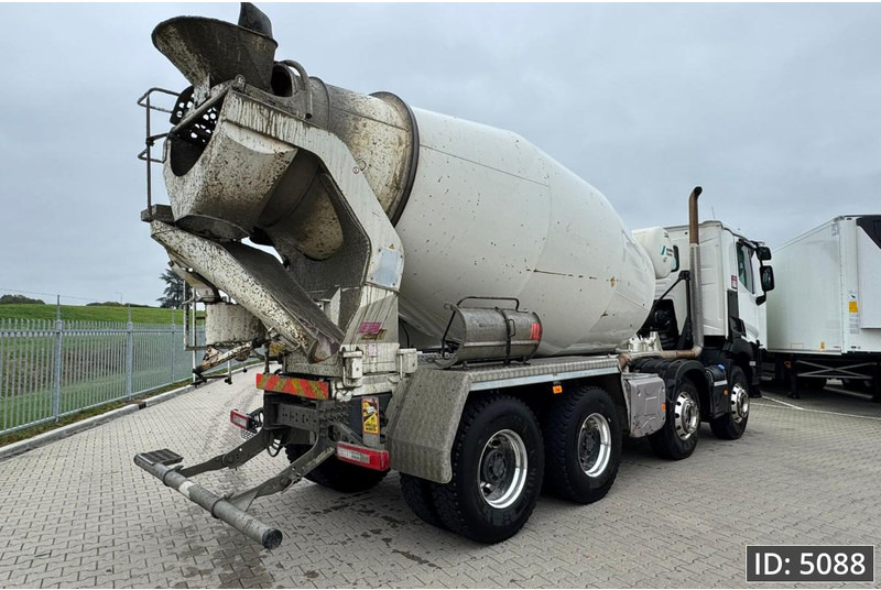 Renault C480 Day Cab, Euro 6, 8x4 / Full steel / 9m3 / TOP!! - 콘크리트 믹서 트럭 : 사진 3 Renault C480 Day Cab, Euro 6, 8x4 / Full steel / 9m3 / TOP!! - 콘크리트 믹서 트럭 : 사진 3