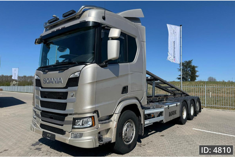 Scania R540 Topline, Euro 6, / 8x4 / BDF / Tipper / Steering axle, Intarder - 컨테이너 운반 장치/ 스와프 보디 트럭 : 사진 1 Scania R540 Topline, Euro 6, / 8x4 / BDF / Tipper / Steering axle, Intarder - 컨테이너 운반 장치/ 스와프 보디 트럭 : 사진 1