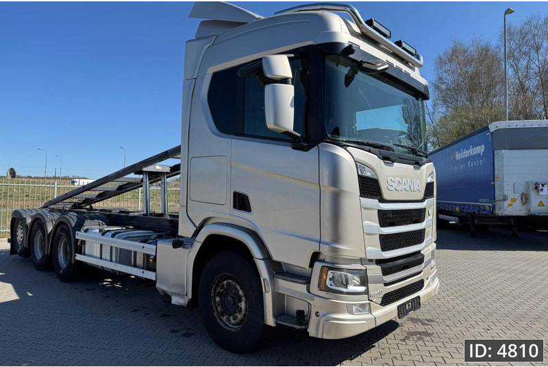 Scania R540 Topline, Euro 6, / 8x4 / BDF / Tipper / Steering axle, Intarder - 컨테이너 운반 장치/ 스와프 보디 트럭 : 사진 4 Scania R540 Topline, Euro 6, / 8x4 / BDF / Tipper / Steering axle, Intarder - 컨테이너 운반 장치/ 스와프 보디 트럭 : 사진 4